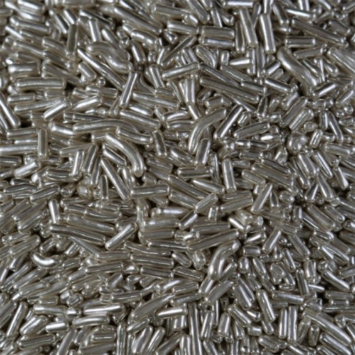 Granulado Prateado Metálico